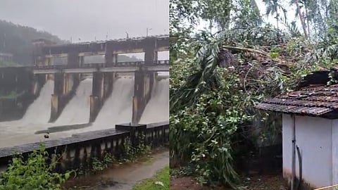 സംസ്ഥാനത്ത് ശക്തമായ മഴ തുടരുന്നു; ഇടിമിന്നലേറ്റ് ഒരാൾ മരിച്ചു, പലയിടത്തും വ്യാപക നാശനഷ്ടം