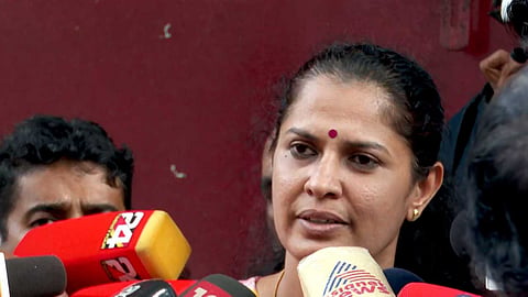 "നവീൻ ബാബുവിന്റെ മരണത്തിൽ ദുഃഖമുണ്ട്, തൻ്റെ നിരപരാധിത്വം തെളിയിക്കും"; ജയിൽ മോചിതയായി പി.പി. ദിവ്യ