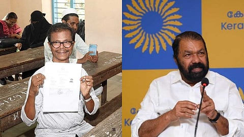 'ആദ്യ ടേക്കില്‍ തന്നെ ഓക്കെയായി'; തുല്യത പരീക്ഷ പാസായി ഇന്ദ്രന്‍സ്, അഭിനന്ദിച്ച് മന്ത്രി ശിവന്‍കുട്ടി