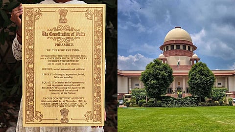ഭരണഘടനയുടെ ആമുഖത്തില്‍ നിന്നും സോഷ്യലിസ്റ്റ്, സെക്യുലർ എന്നീ പദങ്ങൾ ഒഴിവാക്കാനാകില്ല; ഹർജികള്‍ തള്ളി സുപ്രീം കോടതി