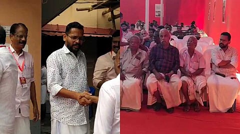 ഒറ്റപ്പാലം സിപിഎം ഏരിയ സമ്മേളന വേദിയിലെത്തി പി. സരിന്‍; മടങ്ങിയത് ഉദ്ഘാടന പ്രസംഗവും കഴിഞ്ഞ്