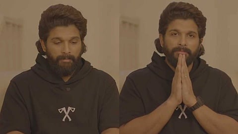 വീട്ടമ്മ മരിച്ച സംഭവം: കൈ കൂപ്പി തലകുനിച്ച് അല്ലു അർജുൻ, കുടുംബത്തിന് 25 ലക്ഷം  നഷ്ടപരിഹാരം നൽകും