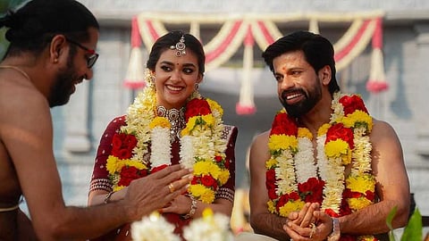 15 വര്‍ഷത്തെ പ്രണയസാഫല്യം; നടി കീര്‍ത്തി സുരേഷ് വിവാഹിതയായി