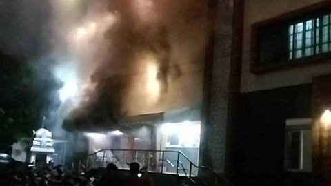 തമിഴ്‌നാട് ദിണ്ടിഗലിലെ സ്വകാര്യ ആശുപത്രിയില്‍ തീപിടുത്തം; 7 മരണം