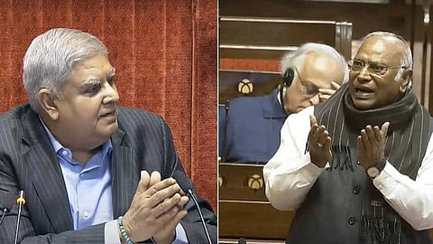 രാജ്യസഭ ചെയര്‍മാനെതിരെ അവിശ്വാസം രേഖപ്പെടുത്തി പ്രതിപക്ഷ നോട്ടീസ്; പ്രകോപിതരായി ഭരണപക്ഷം