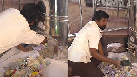 "എല്ലാം കടവുളുക്ക് സ്വന്തം"; അബദ്ധത്തില്‍ കാണിക്കവഞ്ചിയില്‍ വീണ ഐഫോൺ തിരികെ നൽകാനാകില്ലെന്ന് തമിഴ്നാട് മന്ത്രി