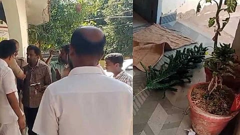 തത്തമംഗലം സ്കൂളിലെ പുൽക്കൂട് തകർത്ത സംഭവത്തിൽ സിസിടിവി ദൃശ്യങ്ങൾ കേന്ദ്രീകരിച്ച് അന്വേഷണം