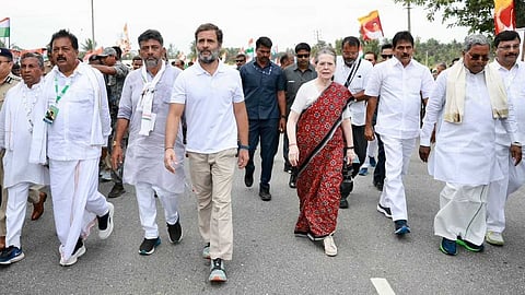 ഭാരത് ജോഡോ യാത്രയുടെ ദൃശ്യങ്ങൾ