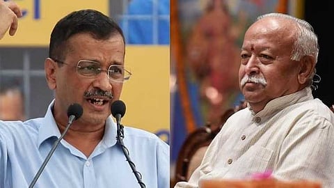 "ബിജെപി വോട്ട് വാങ്ങലിനെ ആർഎസ്എസ് പിന്തുണയ്ക്കുന്നുണ്ടോ?"; മോഹൻ ഭഗവതിന് കത്തെഴുതി കെജ്‌രിവാൾ