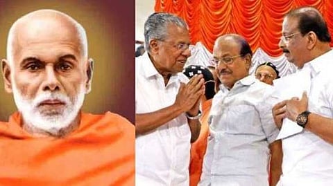 "ഗുരുദേവനെ ആര്‍ക്കും വിട്ടുകൊടുക്കാനാവില്ല,"; മുഖ്യമന്ത്രിയെ പിന്തുണച്ച് കെ. സുധാകരൻ