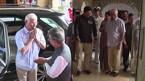 നിയുക്ത ​ഗവർണർ രാജേന്ദ്ര അര്‍ലേക്കര്‍ കേരളത്തിലെത്തി; സത്യപ്രതിജ്ഞ ചടങ്ങ് നാളെ രാവിലെ പത്തരയ്ക്ക്