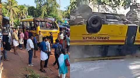 കണ്ണൂര്‍ സ്കൂൾ ബസ് അപകടം: പരുക്കേറ്റ ഒരു കുട്ടിയൊഴികെ എല്ലാവരും ആശുപത്രി വിട്ടു