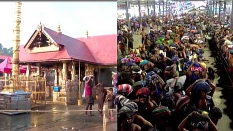 ശബരിമലയിൽ വൻ ഭക്തജനത്തിരക്ക് ; കൂടുതൽ പൊലീസ് സേനയെ വിന്യസിച്ചു