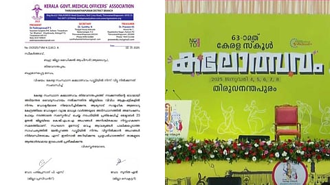 കലോത്സവത്തിൽ സഹകരിക്കാതെ സർക്കാർ ഡോക്ടർമാർ; 25 വേദികളിലും സേവനം ഉണ്ടാകില്ലെന്ന് ഡിഎംഒയ്ക്ക് കത്ത്