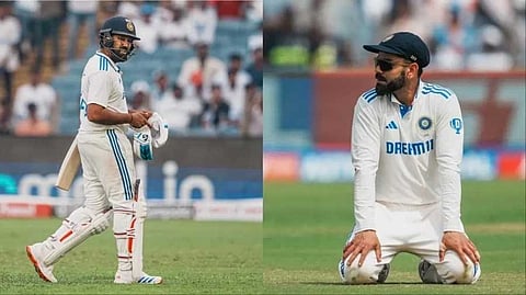 ടെസ്റ്റ് റാങ്കിങ്ങില്‍ താഴേക്ക് വീണ് രോഹിത്തും കോഹ്‌ലിയും; നാണക്കേടിനിടെ ആശ്വാസമായി ജയ്‌സ്വാളും ബുമ്രയും