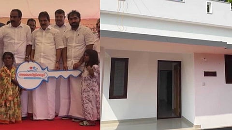 ഉമ്മൻചാണ്ടിയുടെ വാക്ക് പാലിച്ച് കോൺ​ഗ്രസ്; അം​ഗപരിമിതരായ അലമേലുവിനും മകൾക്കും അന്തിയുറങ്ങാൻ വീടായി