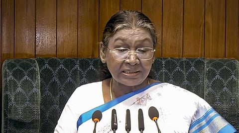 ഇന്ത്യയില്‍ ഡിജിറ്റല്‍ വിപ്ലവം, സൈബര്‍ സുരക്ഷ ഉറപ്പാക്കും; നയപ്രഖ്യാപന പ്രസംഗത്തില്‍ രാഷ്ട്രപതി