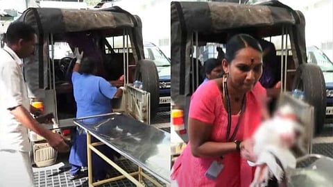 ഇടുക്കിയില്‍ ആദിവാസി യുവതി ജീപ്പിനുള്ളില്‍ പ്രസവിച്ചു