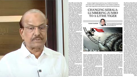 'കേരളത്തില്‍ വ്യവസായ രംഗത്ത് വലിയ മാറ്റം വരുത്തിയത് യുഡിഎഫ്'; തരൂരിന് മറുപടിയുമായി പി.കെ. കുഞ്ഞാലിക്കുട്ടി