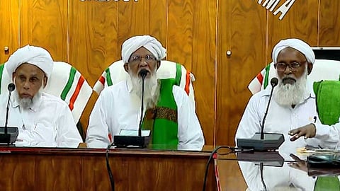 മുസ്തഫല്‍ ഫൈസിയുടെ സസ്‌പെന്‍ഷൻ പിന്‍വലി‌ക്കും; പ്രശ്‌നങ്ങള്‍ പരിഹരിച്ച് മുന്നോട്ടു പോകുമെന്ന് സമസ്ത - ലീഗ് നേതാക്കൾ