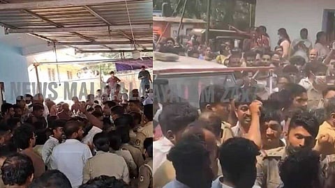 കണ്ണൂരില്‍ പൊലീസുകാരെ പൂട്ടിയിട്ട് പ്രതിയെ മോചിപ്പിച്ച് സിപിഎം പ്രവര്‍ത്തകര്‍