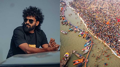 കുംഭമേളയിലെ വൃത്തികെട്ട വെള്ളത്തില്‍ കുളിച്ചില്ല, ചൊറിപിടിച്ച് തിരിച്ചുവരാന്‍ താൽപ്പര്യമില്ലായിരുന്നു: സി. കെ. വിനീത്