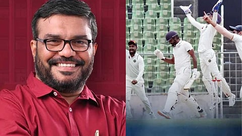 കേരള ക്രിക്കറ്റിന്റെ ചരിത്ര നിമിഷം; രഞ്ജി ട്രോഫി ഫൈനലില്‍ എത്തിയത് യാദൃച്ഛികതയല്ല; അഭിനന്ദനവുമായി എം.ബി. രാജേഷ്
