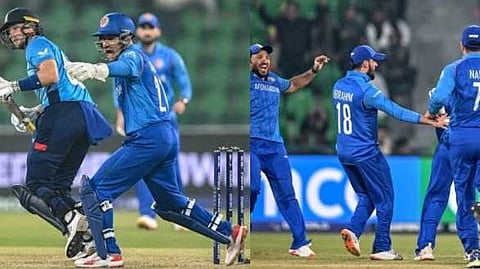 അടിപതറി ഇംഗ്ലണ്ട്; ചാംപ്യൻസ് ട്രോഫിയിൽ നിന്ന്  പുറത്ത്, അഫ്ഗാനിസ്ഥാൻ്റെ ജയം 8 റൺസിന്