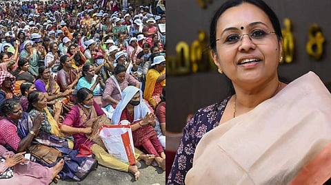 ആശ വര്‍ക്കര്‍മാരുടെ സമരത്തില്‍ സര്‍ക്കാരിന് കടുംപിടുത്തമില്ല; തെറ്റിദ്ധരിക്കപ്പെട്ടന്നറിഞ്ഞവര്‍ സമരം അവസാനിപ്പിക്കുന്നുണ്ട്: വീണ ജോര്‍ജ്