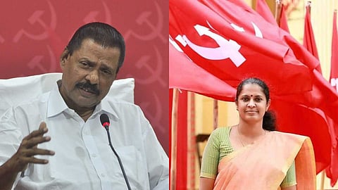 എം.വി.ഗോവിന്ദൻ, പി.പി. ദിവ്യ