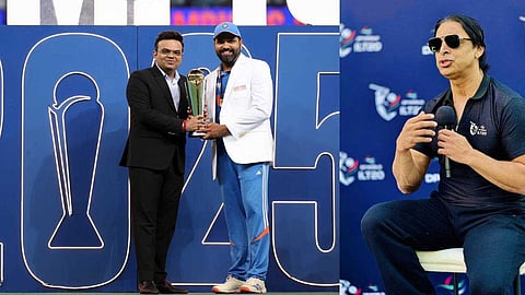 CHAMPIONS TROPHY 2025| ആതിഥേയരായിട്ടും ട്രോഫി നല്‍കുമ്പോള്‍ ഒരു പ്രതിനിധിയെ പോലും കണ്ടില്ല; ചോദ്യവുമായി ഷുഹൈബ് അക്തര്‍
