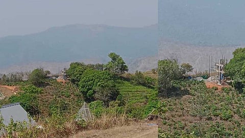 ഇടുക്കി പരുന്തുംപാറയില്‍ കയ്യേറ്റ ഭൂമിയില്‍ കുരിശ് സ്ഥാപിച്ച് ചങ്ങനാശ്ശേരി സ്വദേശി