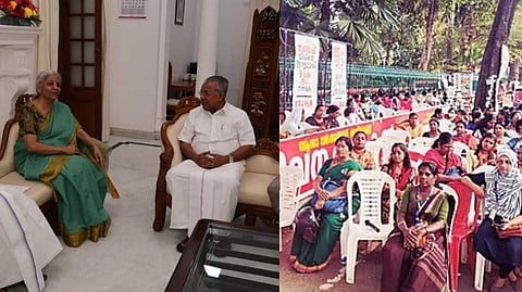 നല്ല അവസരമായിരുന്നു, ആശമാരുടെ സമരം മുഖ്യമന്ത്രി കേന്ദ്ര ധനമന്ത്രിയോട് ഉന്നയിക്കാത്തത് ദൗര്‍ഭാഗ്യകരം: ആശാ വര്‍ക്കേഴ്‌സ് അസോസിയേഷന്‍