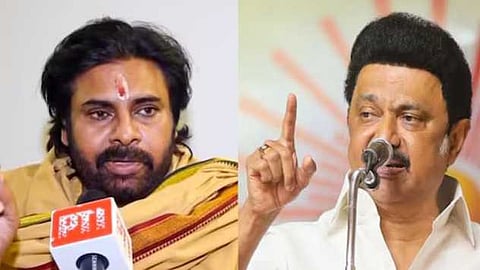 ഹിന്ദിയെ എതിർക്കുന്ന തമിഴ്‌നാട്ടിലെ രാഷ്ട്രീയ നേതാക്കൾ കാപട്യക്കാരെന്ന് പവൻ കല്യാൺ; പ്രസ്താവനയെ എതിർത്ത് ഡിഎംകെ