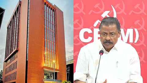 ഒന്‍പത് നിലകളിലായി, 'ആധുനിക നിറത്തില്‍' സിപിഐഎമ്മിന് പുതിയ ആസ്ഥാന മന്ദിരം; ഉദ്ഘാടനം ചെയ്യുക പിണറായി വിജയന്‍