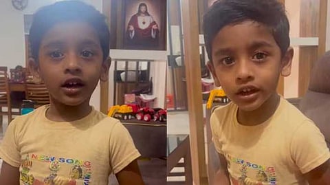 ബൈക്കിൻ്റെ പെട്രോൾ ടാങ്കിൽ വെള്ളം നിറച്ച് കുട്ടിക്കുറുമ്പൻ; അച്ഛനെ സഹായിച്ച കുഞ്ഞുമകൻ്റെ വീഡിയോ  വൈറൽ
