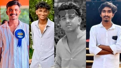 സൂരജ്, റഹൂഫ്, അഭിനേഷ്, ​ദർശൻ