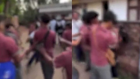 മലപ്പുറത്ത് തമ്മിൽത്തല്ലി സ്കൂൾ വിദ്യാർഥികൾ; മർദനത്തിന്റെ ദൃശ്യങ്ങൾ ഇൻസ്റ്റഗ്രാമിൽ പോസ്റ്റ് ചെയ്തു