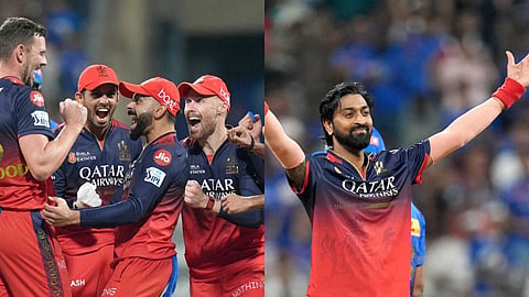 IPL 2025 | RCB vs MI | ബെംഗളൂരുവിന് വാങ്കഡെയില്‍ രാജകീയ വിജയം; 12 റണ്‍സിന് മുംബൈയെ പരാജയപ്പെടുത്തി, ക്രുനാല്‍ പാണ്ഡ്യക്ക് നാല് വിക്കറ്റ്