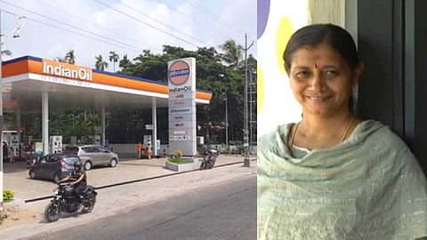 പെട്രോൾ പമ്പിൻ്റെ  ശുചിമുറി തുറന്ന് കൊടുത്തില്ല; ഉപഭോക്തൃ കോടതിയിൽ സ്വയം വാദിച്ച് ഒരുലക്ഷത്തിലധികം പിഴ ഈടാക്കിച്ച് എൽ. ജയകുമാരി