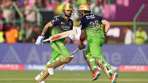 RR v RCB | ആർസിബിക്ക് ഹാപ്പി വിഷു, പടക്കം പോലെ പൊട്ടി രാജസ്ഥാൻ; കോഹ്‌ലിക്കും സോൾട്ടിനും ഫിഫ്റ്റി!