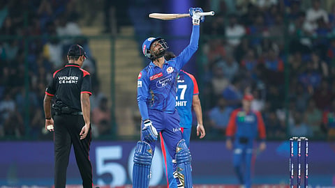 IPL 2025: വിഷുത്തലേന്ന് വെടിക്കെട്ടുമായി തിലകും റയാനും സൂര്യയും; ഡൽഹിക്ക് 206 റൺസ് വിജയലക്ഷ്യം