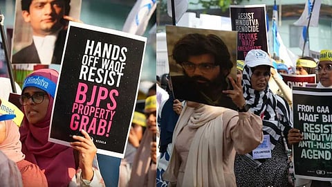 വഖഫ് നിയമത്തിനെതിരായ ജിഐഒ  റാലി; പ്ലക്കാർഡുകളില്‍ നിന്ന് വിവാദ ചിത്രങ്ങൾ ഒഴിവാക്കി ജമാഅത്തെ ഇസ്ലാമിയുടെ വിദ്യാർഥിനി സംഘടന