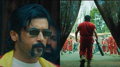 സൂര്യാ 'ഷോ'യുമായി ഒരു കാ‍ർത്തിക് സുബ്ബരാജ് പടം: അൽഫോൺസ് പുത്രന്റെ കട്സില്‍  റെട്രോയുടെ ട്രെയ്‌ലർ പുറത്ത്