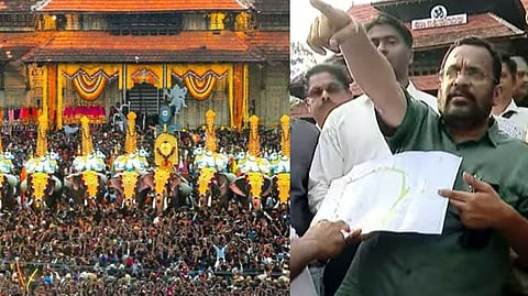 'വെടിക്കെട്ടിന് മുമ്പ് മാഗസിന്‍ ഒഴിവാക്കുന്നതിനെക്കുറിച്ച് ആലോചിക്കുന്നു'; തേക്കിന്‍കാട് മൈതാനിയില്‍ മന്ത്രിയുടെ നേതൃത്വത്തില്‍ പരിശോധന