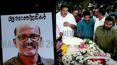 പഹല്‍ഗാം ഭീകരാക്രമണത്തില്‍ കൊല്ലപ്പെട്ട എന്‍. രാമചന്ദ്രന്റെ ഭൗതിക ശരീരം നാട്ടിലെത്തിച്ചു; ഏറ്റുവാങ്ങി മന്ത്രി പി. പ്രസാദ്