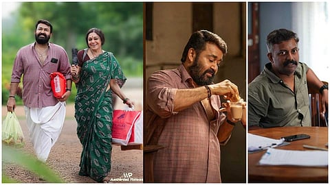 'കുറച്ചു  കഞ്ഞിയെടുക്കട്ടെ'എന്ന് തരുൺ, 'വെട്ടിയിട്ട വാഴത്തണ്ട് പോലെ' ചെക്ക്  വച്ച് മോഹൻലാൽ; 'തുടരും' സെൽഫ് ട്രോളുകൾ