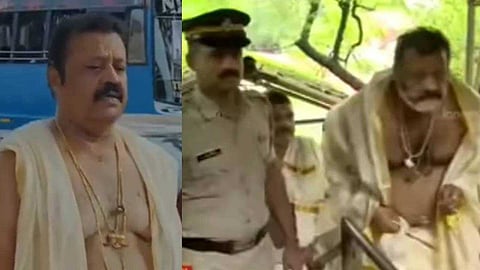 "സുരേഷ് ഗോപിയുടെ കഴുത്തില്‍ പുലിപ്പല്ല് മാല"; പരാതി നല്‍കി യൂത്ത് കോണ്‍ഗ്രസ്