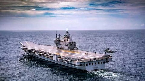 INS വിക്രാന്തിൻ്റെ ലൊക്കേഷൻ സംബന്ധിച്ച വിവരം ശേഖരിക്കാൻ ശ്രമം;  കേസെടുത്ത് കൊച്ചി ഹാർബർ പൊലീസ്