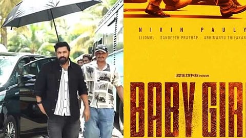 വിവാദങ്ങള്‍ ബാധിക്കാതെ 'ബേബി ഗേള്‍'; നിവിന്‍ പോളി എത്തി, ഷൂട്ടിംഗ് പുനരാരംഭിച്ചു